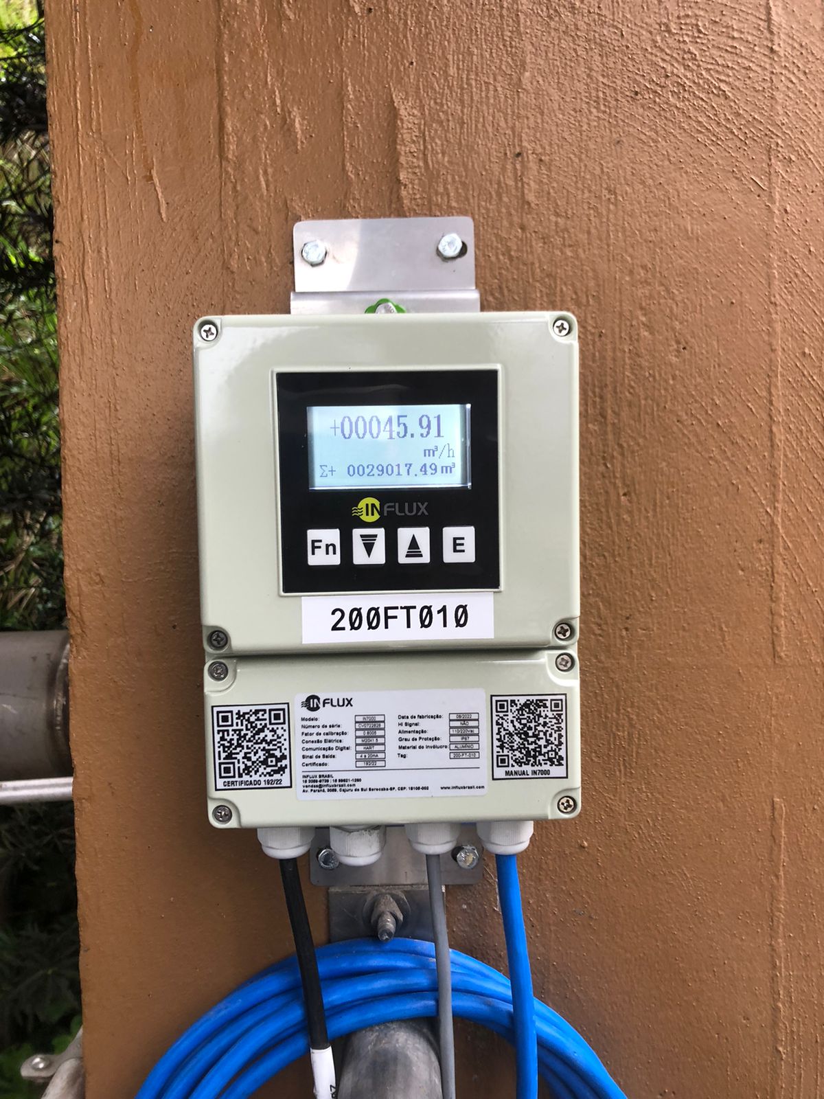 Conversor Eletrônico de Vazão - IN 9000 Slurry